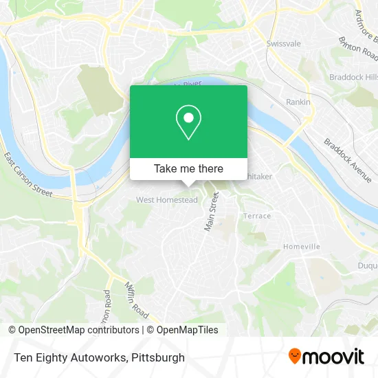 Ten Eighty Autoworks map