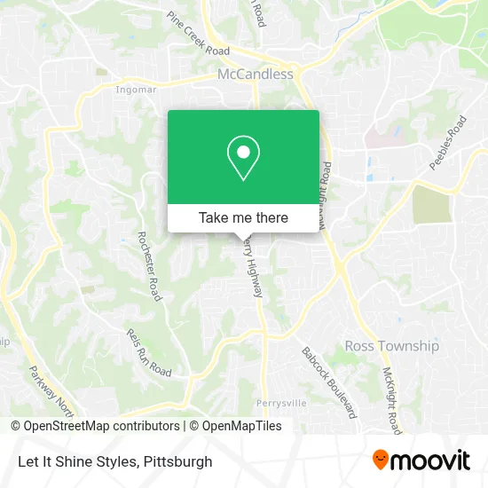 Let It Shine Styles map