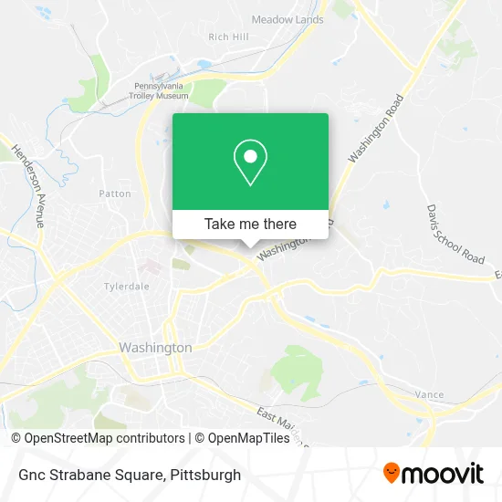 Gnc Strabane Square map