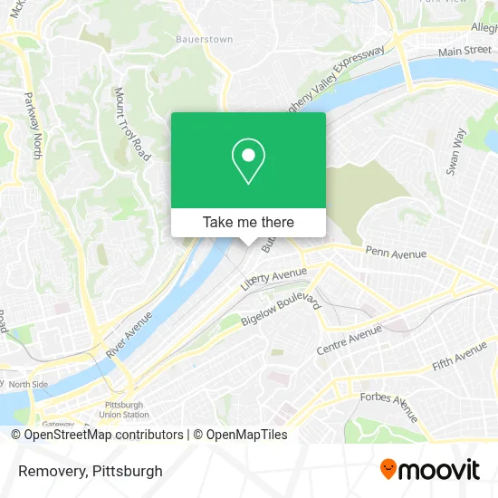 Removery map