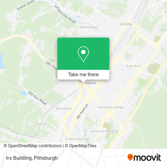 Irs Building map