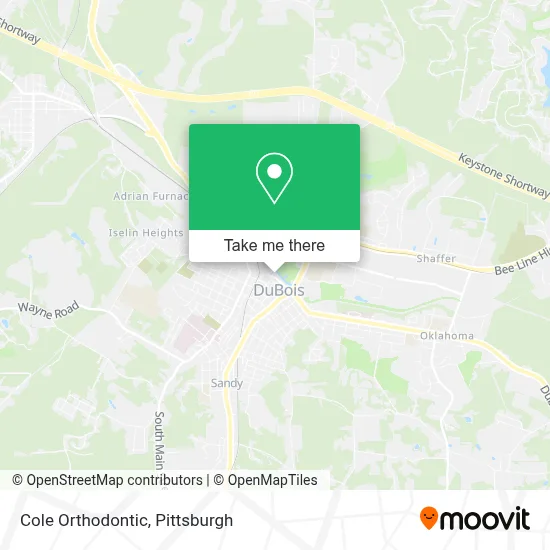 Cole Orthodontic map