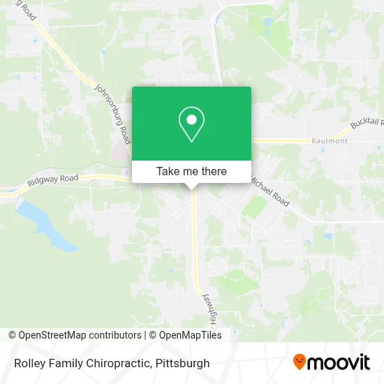 Rolley Family Chiropractic map