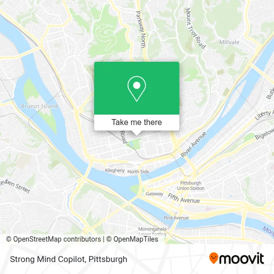 Strong Mind Copilot map