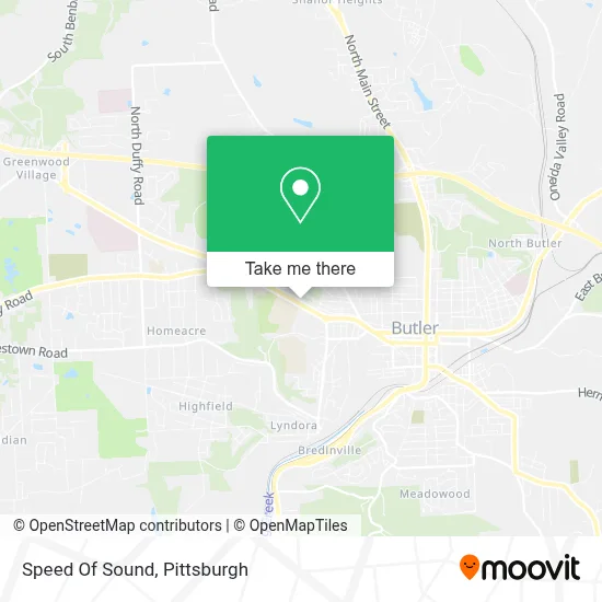 Speed Of Sound map