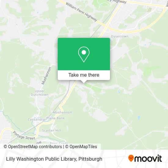 Lilly Washington Public Library map