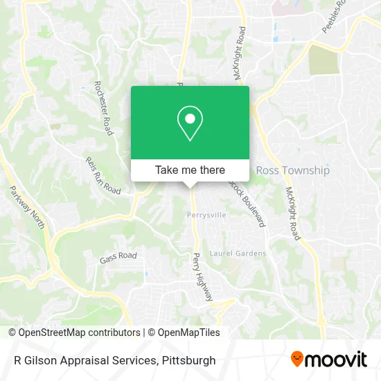R Gilson Appraisal Services map