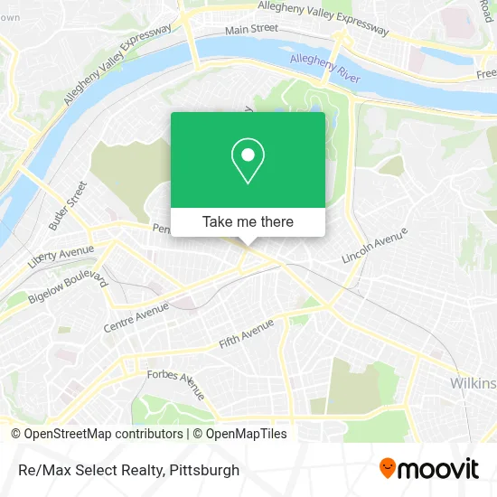 Re/Max Select Realty map