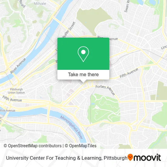 University Center For Teaching & Learning map