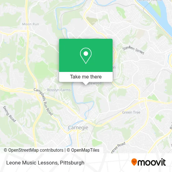 Leone Music Lessons map