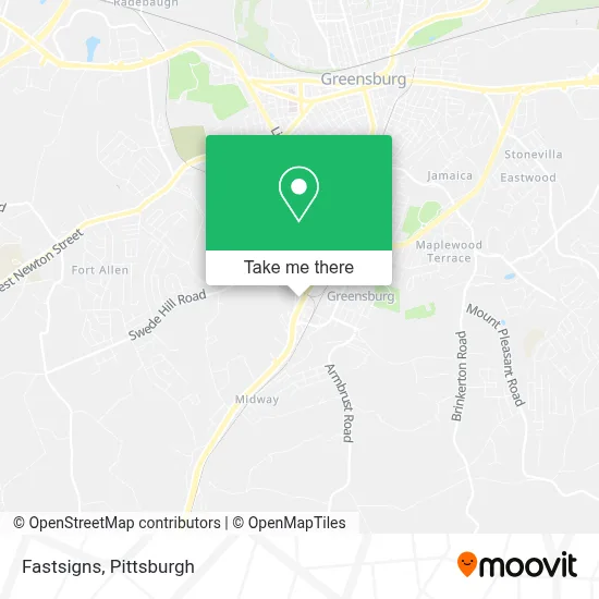 Fastsigns map