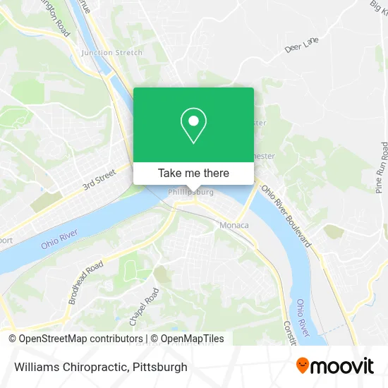 Williams Chiropractic map