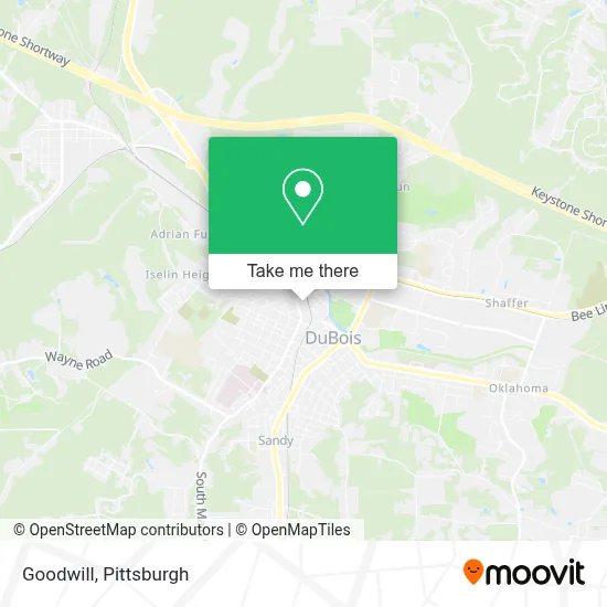 Goodwill map