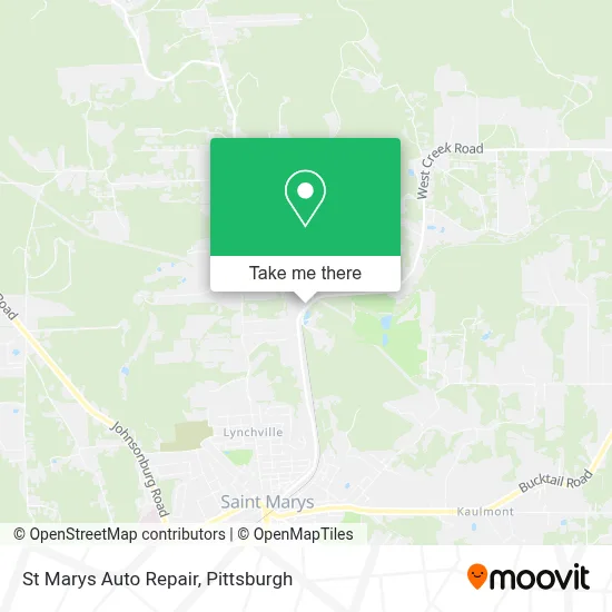 St Marys Auto Repair map