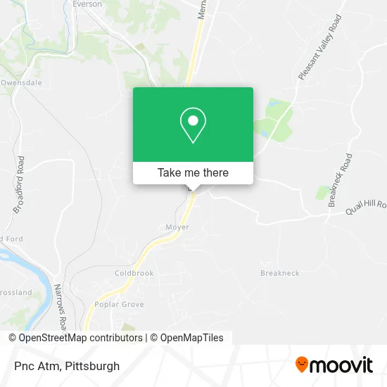 Pnc Atm map
