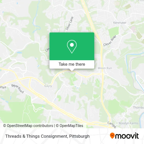 Threads & Things Consignment map