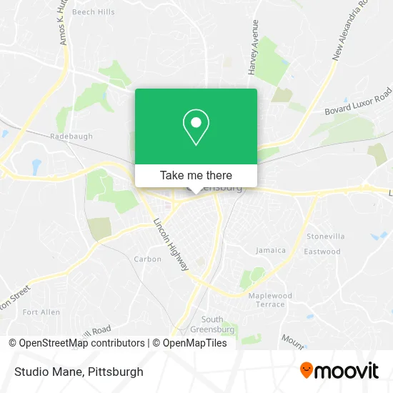 Studio Mane map
