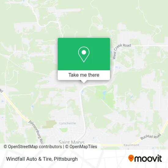 Windfall Auto & Tire map
