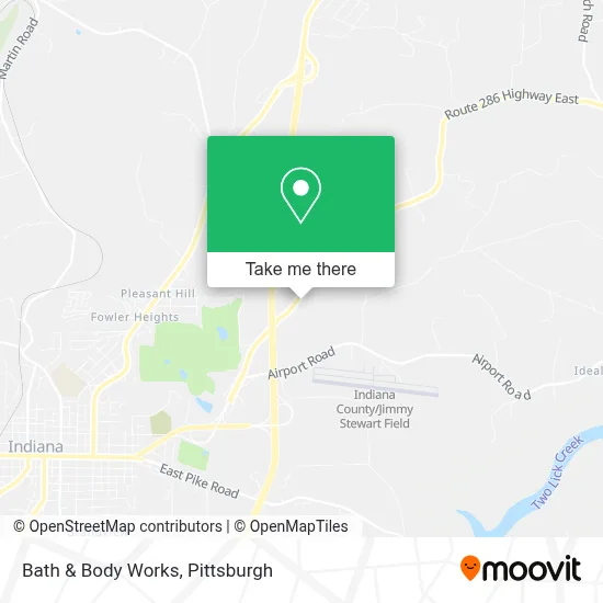 Bath & Body Works map
