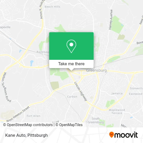Kane Auto map