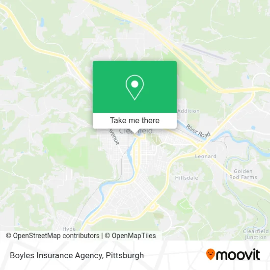 Boyles Insurance Agency map