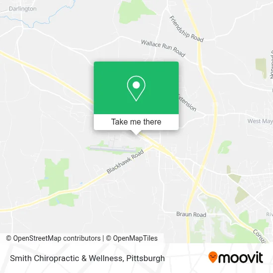 Smith Chiropractic & Wellness map