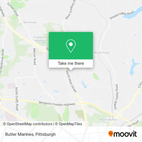 Butler Marines map