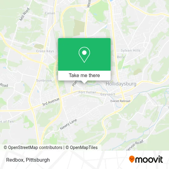 Redbox map