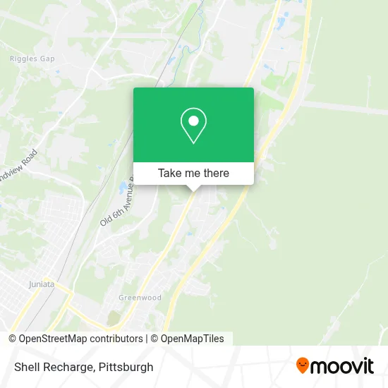 Shell Recharge map