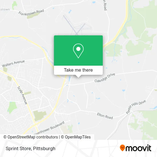 Sprint Store map
