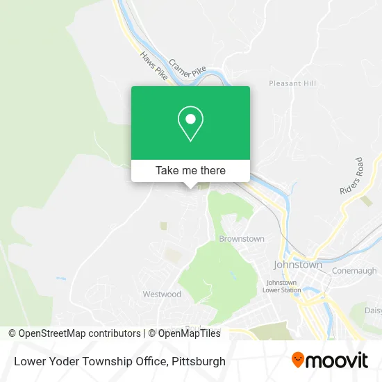 Lower Yoder Township Office map