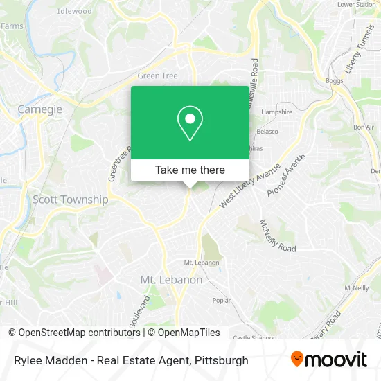 Rylee Madden - Real Estate Agent map
