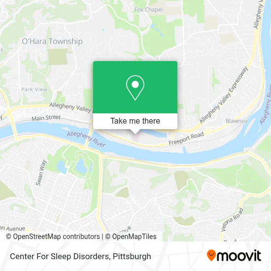 Center For Sleep Disorders map