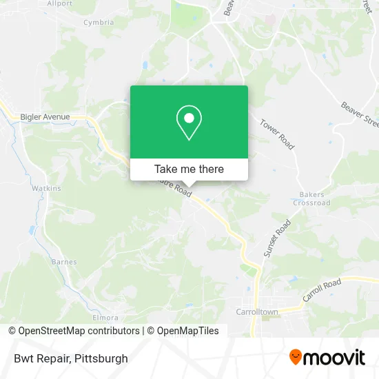 Bwt Repair map