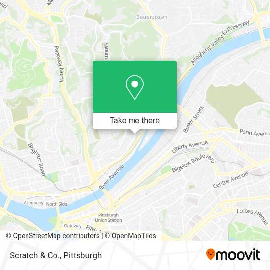 Scratch & Co. map