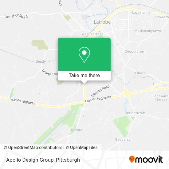 Apollo Design Group map