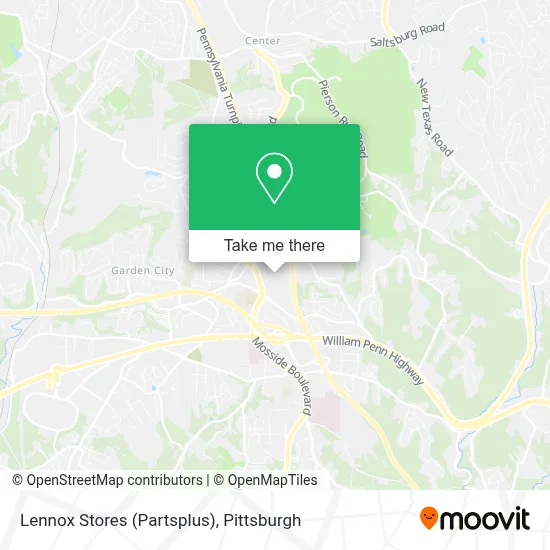 Lennox Stores (Partsplus) map