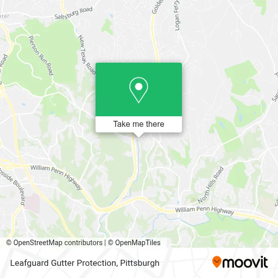 Leafguard Gutter Protection map