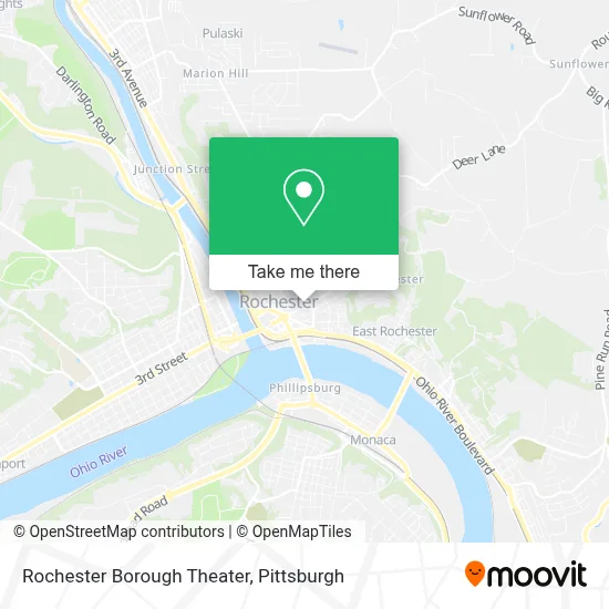 Rochester Borough Theater map