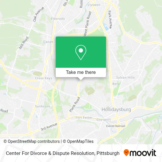 Center For Divorce & Dispute Resolution map