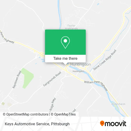 Keys Automotive Service map