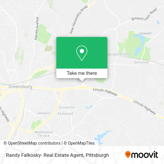 Randy Falkosky- Real Estate Agent map