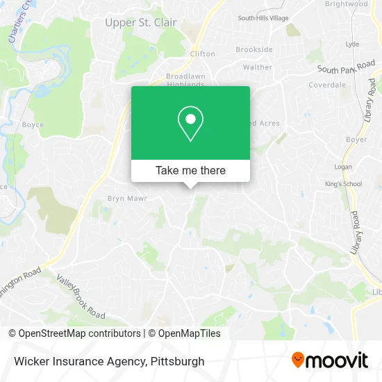 Wicker Insurance Agency map
