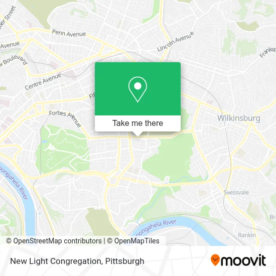 New Light Congregation map