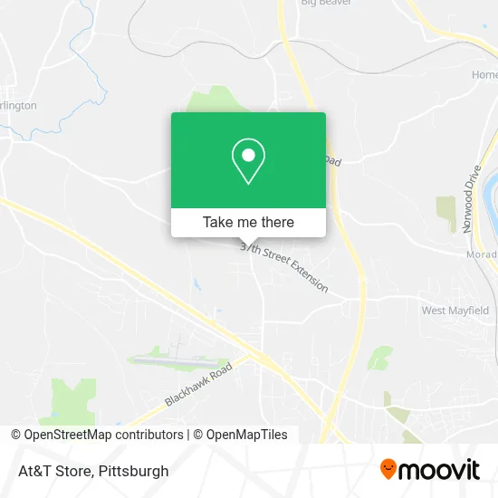 At&T Store map