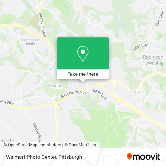 Walmart Photo Center map