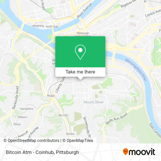 Bitcoin Atm - Coinhub map