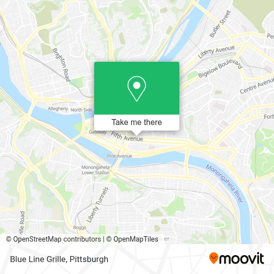 Blue Line Grille map