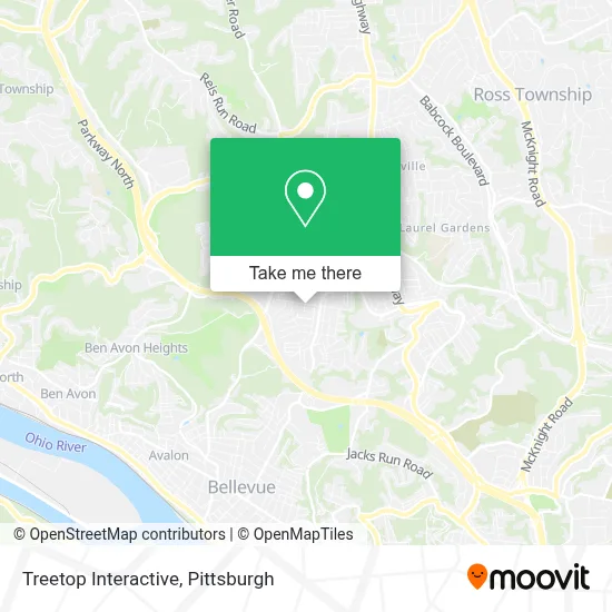 Treetop Interactive map
