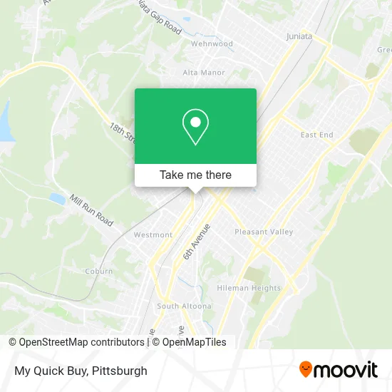 My Quick Buy map